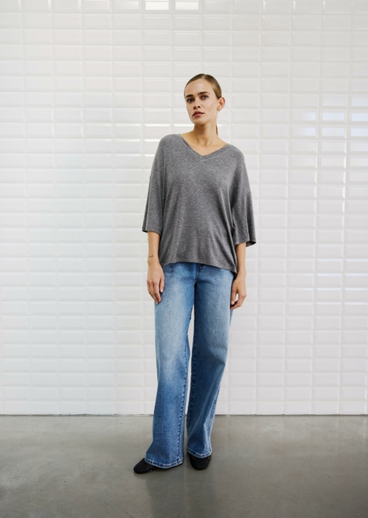 WBLJOSEFINE SS V-NECK TEE