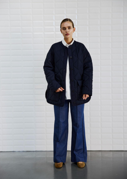 WBLSANDY QUILTED 3/4 COAT