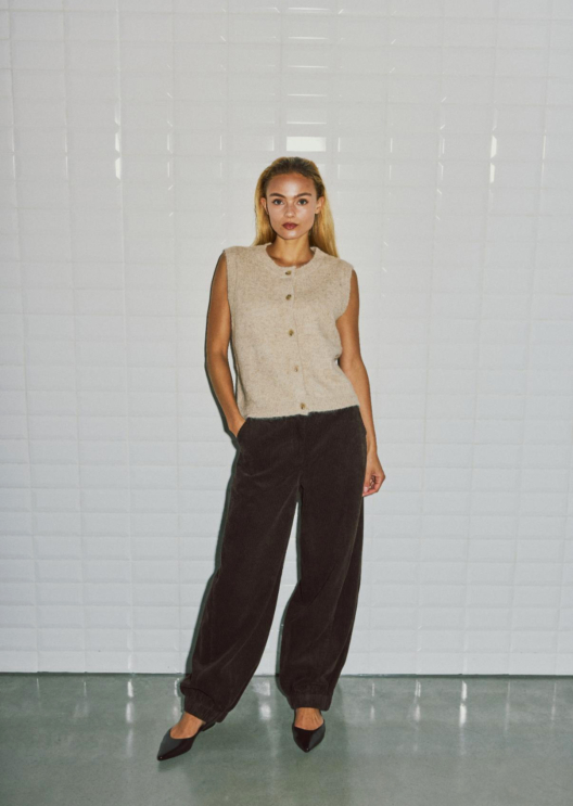 WBLBELINI CORD BARREL PANT