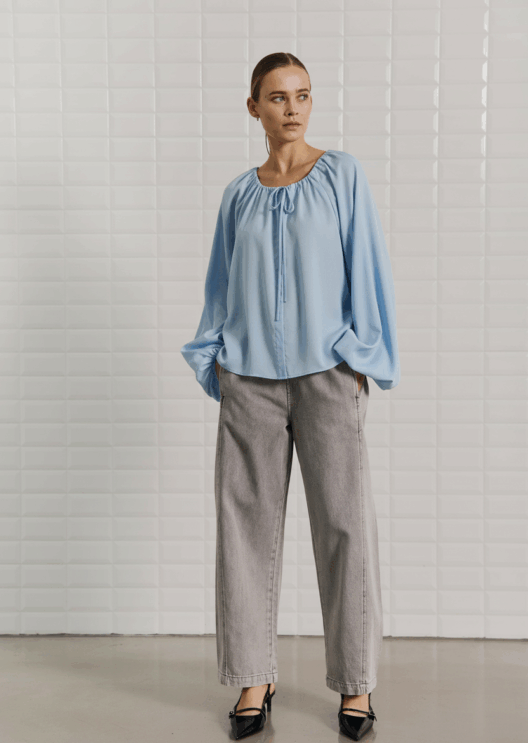 WBLRIO WIDE SLEEVE TOP