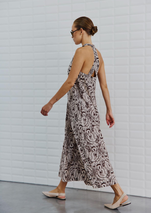 WBLAMINA TALIA SL MIDI DRESS