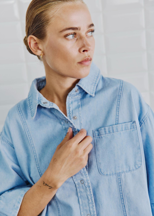 WBLZOFIA SS DENIM JACKET