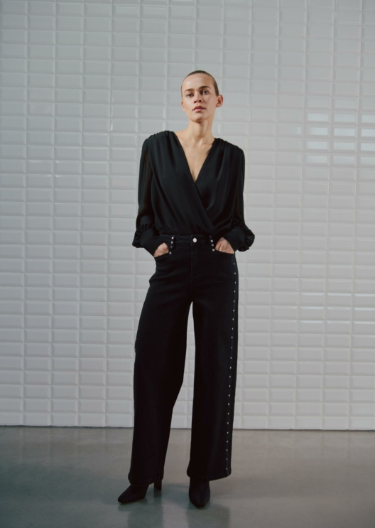 WBLKATE HW WIDE JEANS