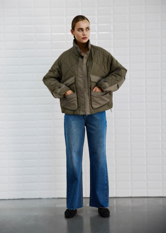 WBLVEDA QUILTED JACKET