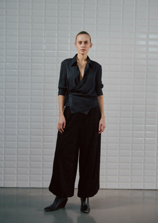WBLJEN LS WRAP TOP