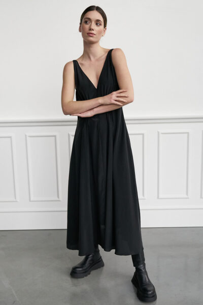 WBLMARIEKE MAXI SILK DRESS
