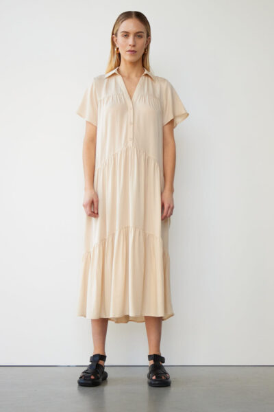 WBLGINGER SS MIDI DRESS
