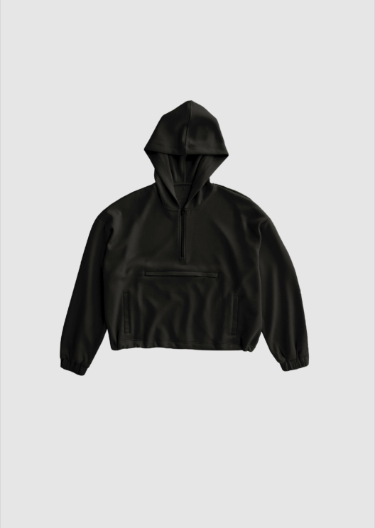 SLALBA HOOD ZIP SWEAT