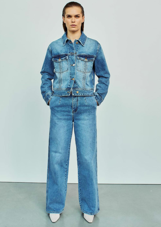 WBLMILA HIGH WAIST WIDE JEANS
