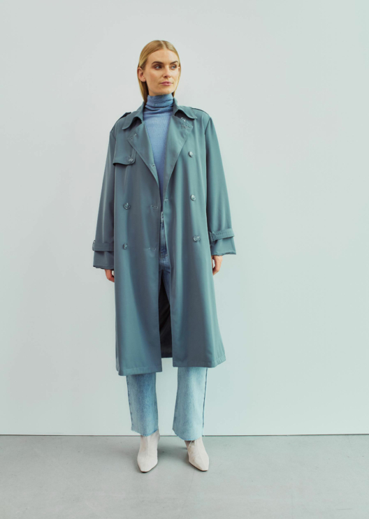 WBLNOISE TRENCH COAT