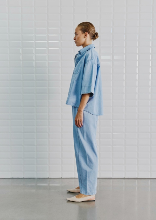 WBLZOFIA WIDE DENIM PANT