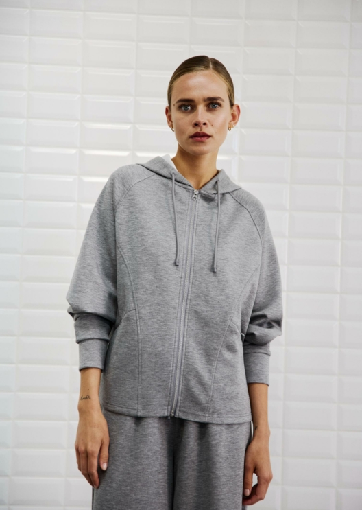 SLMERMAID HOOD ZIP SWEAT