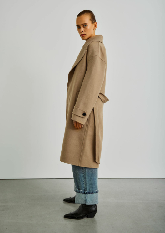 WBLCERENA TAILORED WOOL WRAP