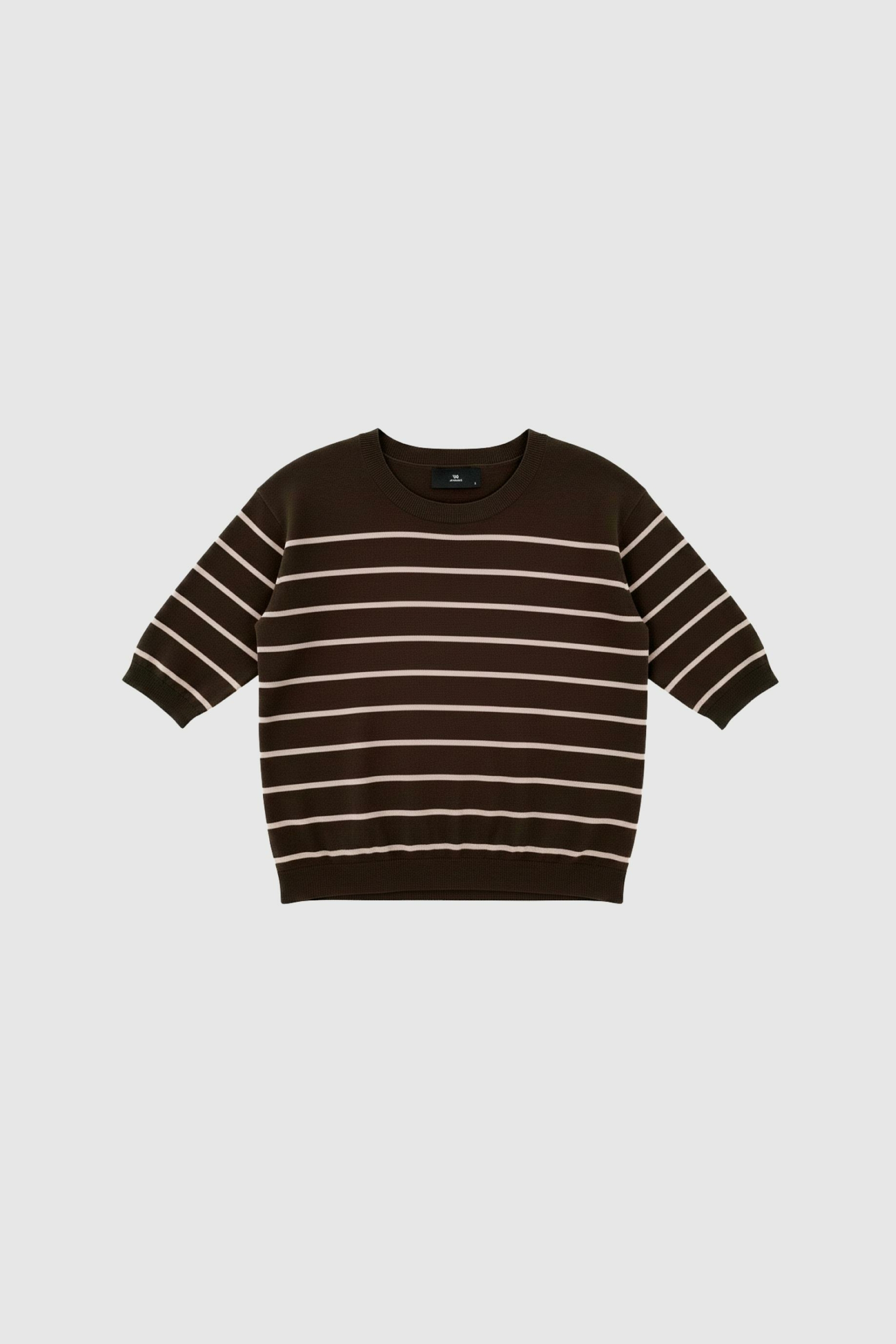 Strik: WBLBRENDA SS STRIPE TEE (Størrelse: S)