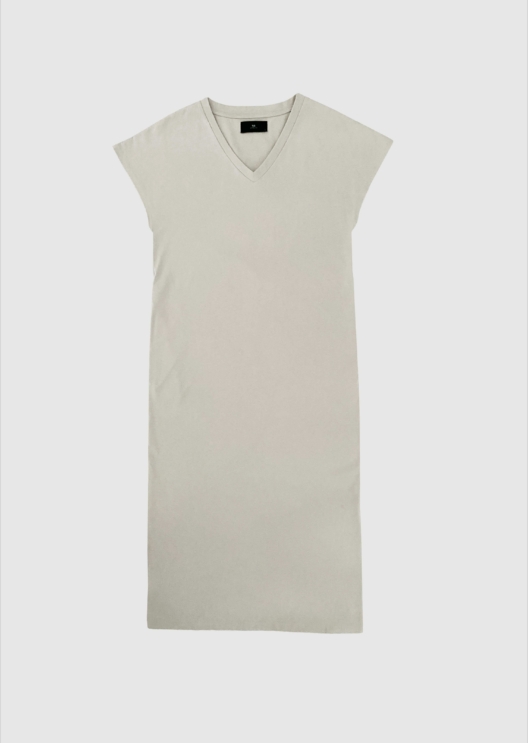 WBLCARMA LONG V-NECK DRESS