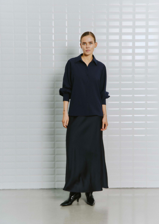 WBLDAGMAR SATEEN MAXI SKIRT