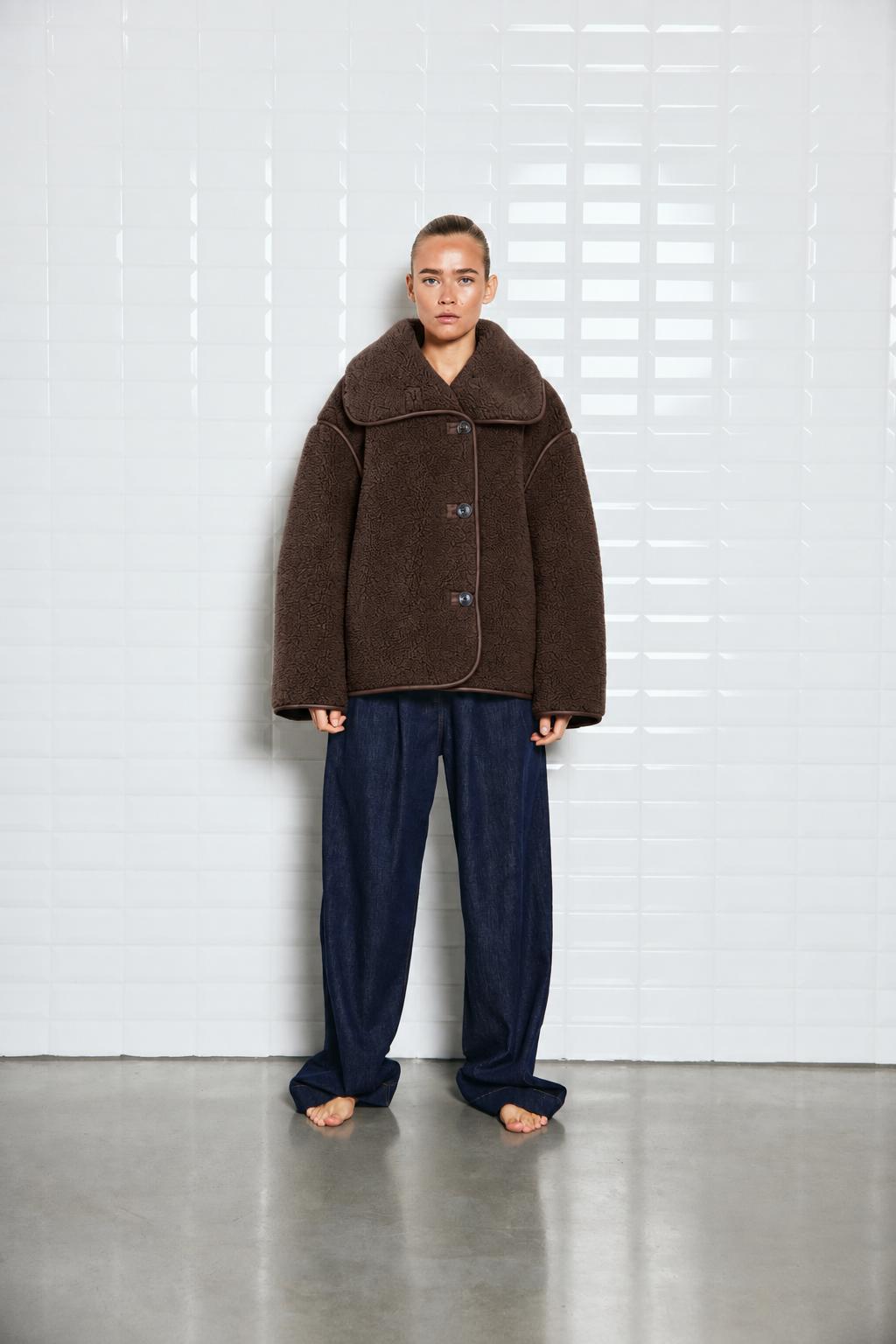Jakker: WBLDAJANA PILE JACKET (Størrelse: M)