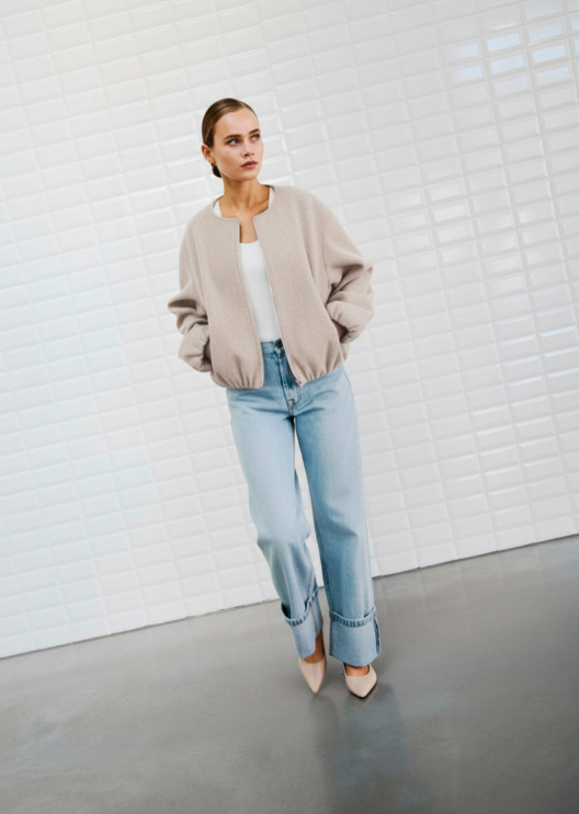 WBLKENNEDY BOMBER JACKET