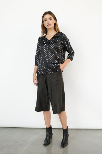 WBLJULES PORTO SILK DOT TOP