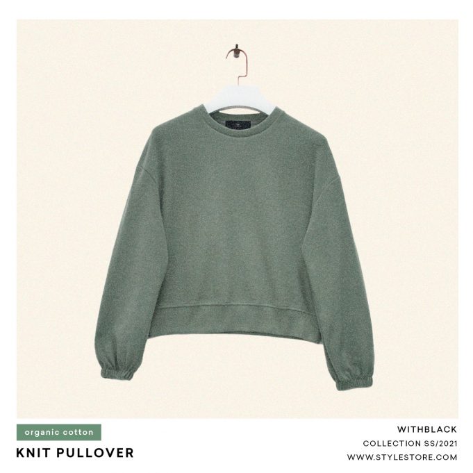 Grünes Sweatshirt, Frauen