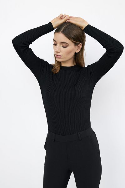 WBLANNE LS RIB PULLOVER
