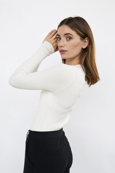 WBLANNE LS RIB PULLOVER