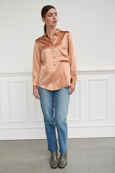 WBLSANDRA LS SILK SHIRT