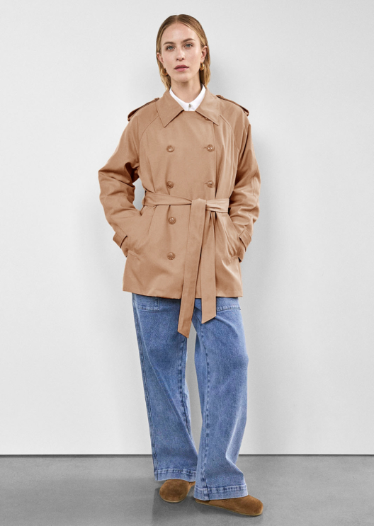 WBLVANESSA SHORT TRENCH COAT