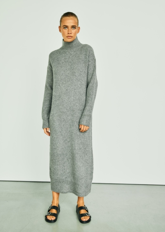 WBLMELODI LS LONG KNIT DRESS