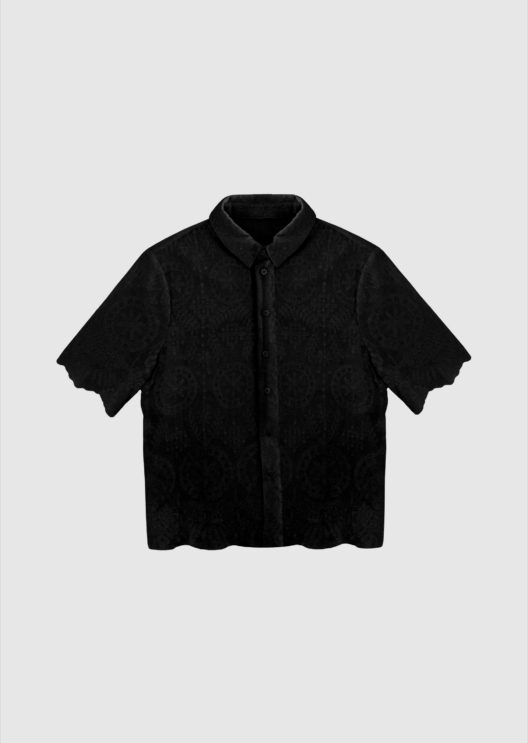 WBLHILMA EMBROIDERED SS SHIRT
