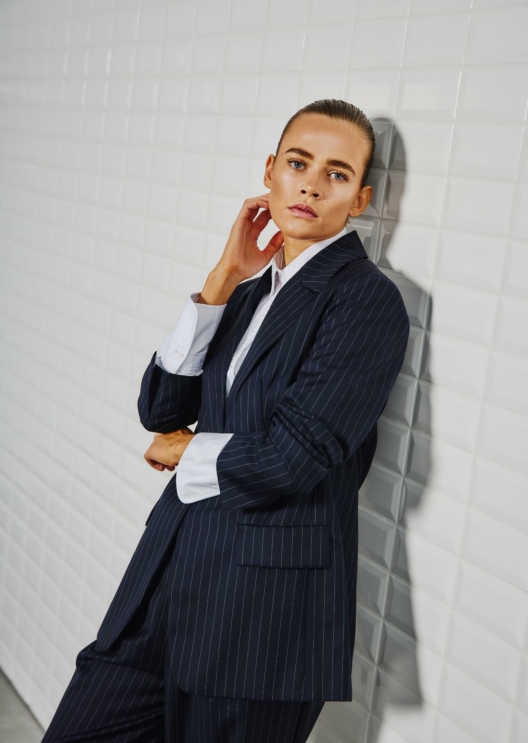 WBLVALENTINA STRIPED BLAZER