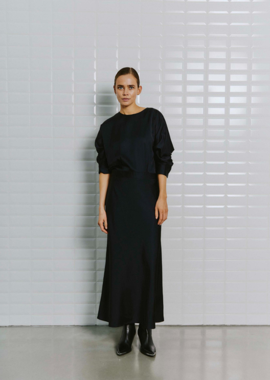WBLDAGMAR SATEEN DRESS