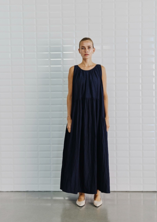 WBLCLARISSA MIDI STRAP DRESS