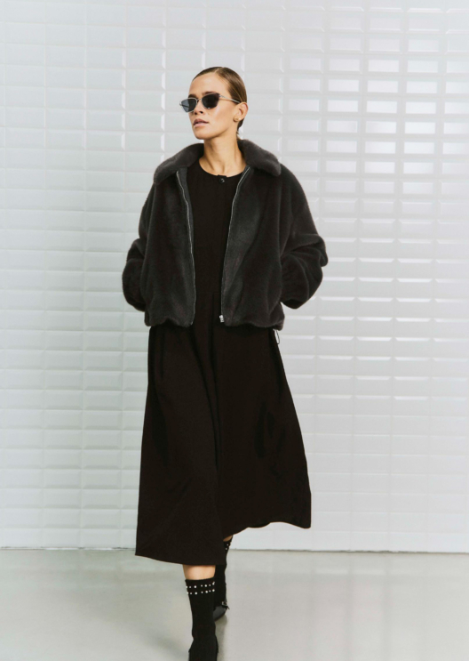 WBLNOHR FAUX FUR JACKET