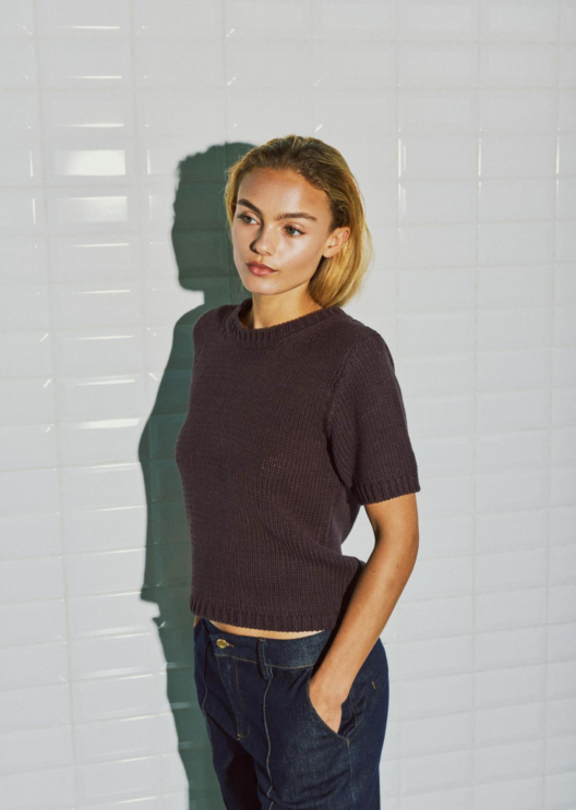 WBLELINORE SS KNIT TEE