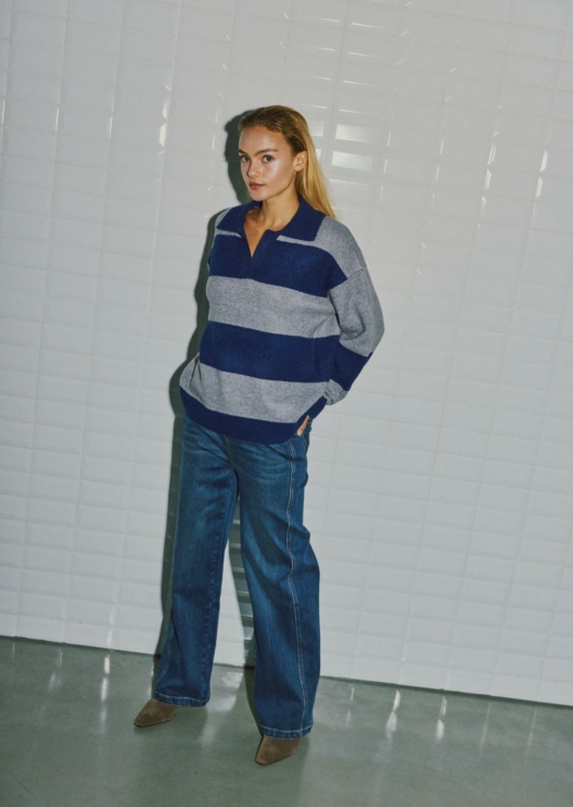 WBLIZA LS HENLEY PULLOVER