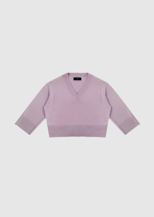 WBLCAMILLA LS V-NECK PULLOVER