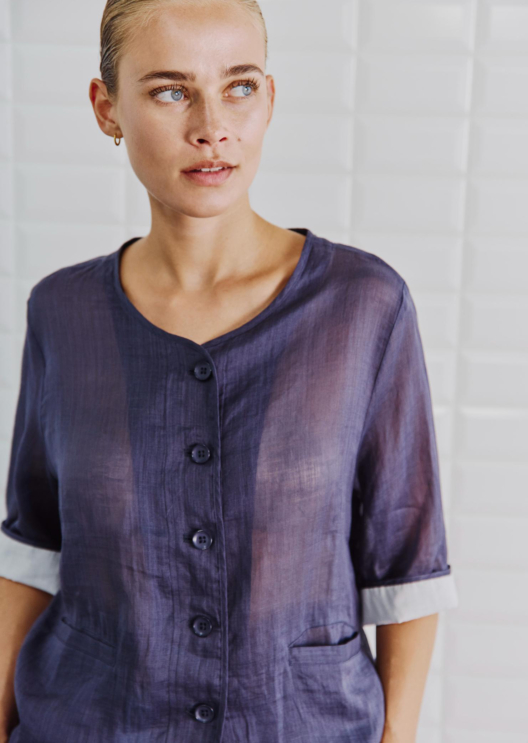 WBLHOLLY 3/4 SLEEVE BLOUSE