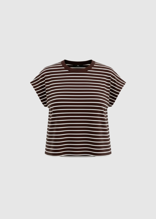 WBLFLORENCE SS STRIPE TEE