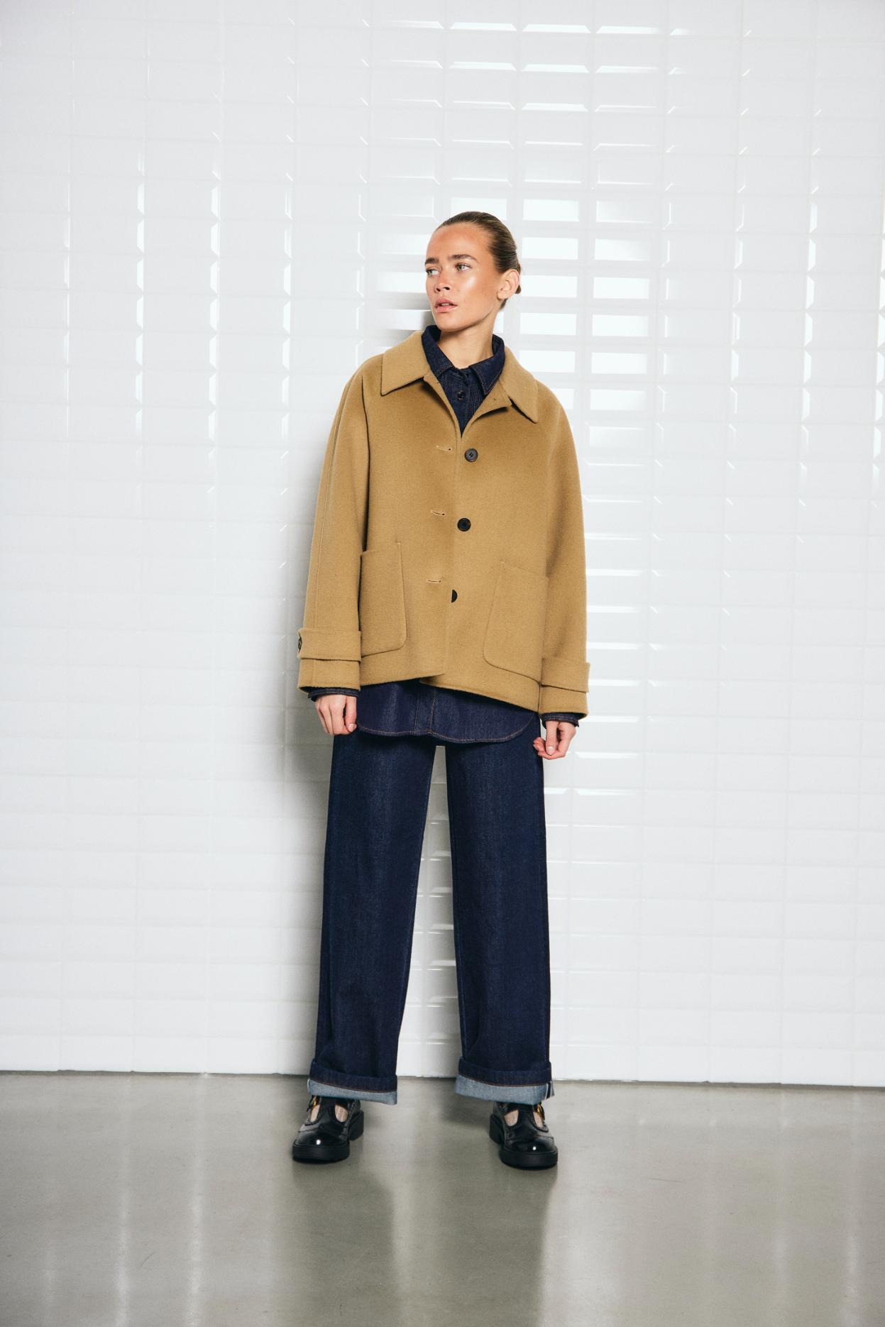 Jacken: WBLLUCIA MEL WOOL JACKET (Size: XL)