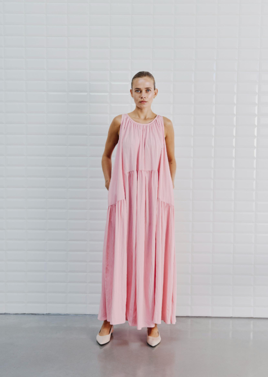 WBLCLARISSA MIDI STRAP DRESS