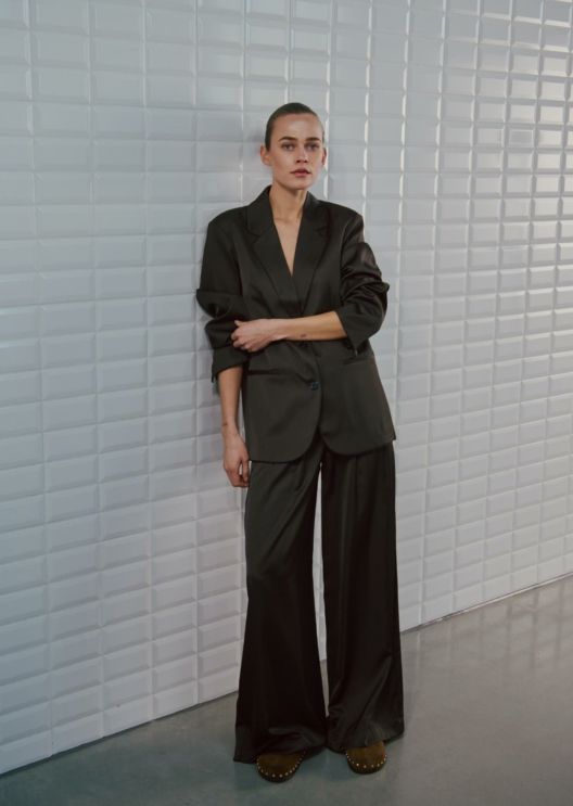 WBLLUNA SATEEN BLAZER