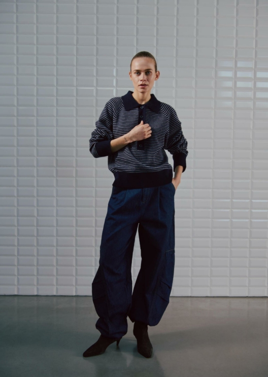 WBLMONROE POLO PULLOVER