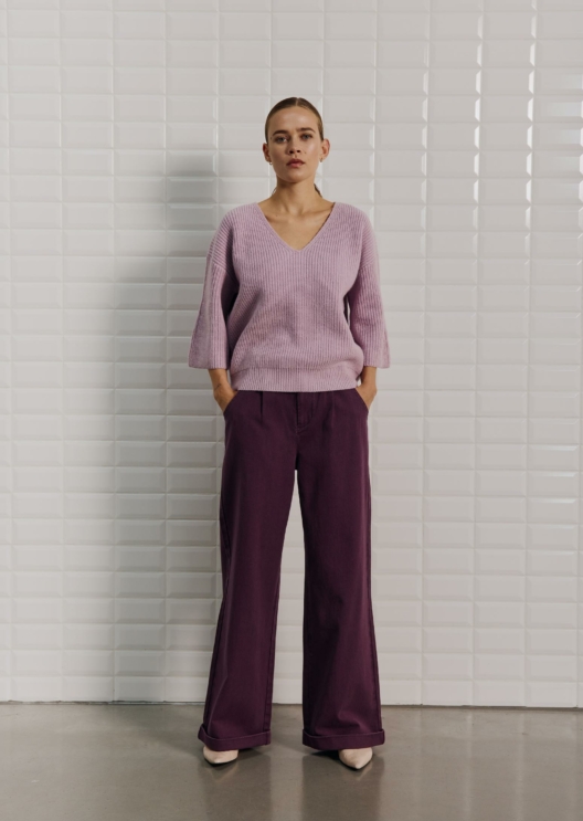 WBLAPRIL HS V-NECK PULLOVER