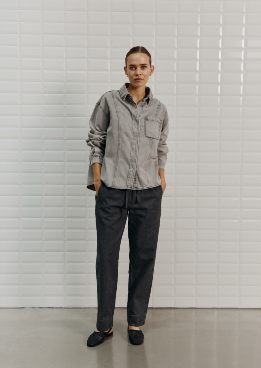 WBLPENELOPE LS DENIM SHIRT