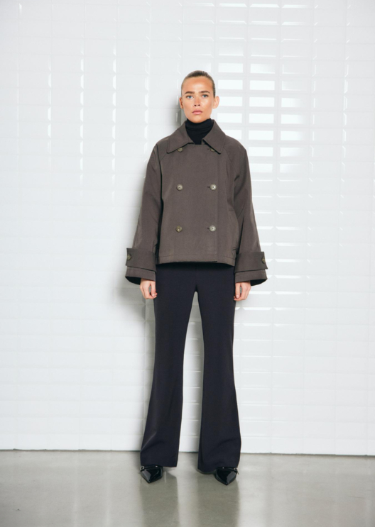 WBLJIMBERLY SHORT TRENCH COAT