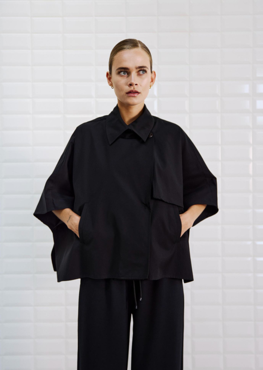 WBLMEDUSA TRENCH CAPE