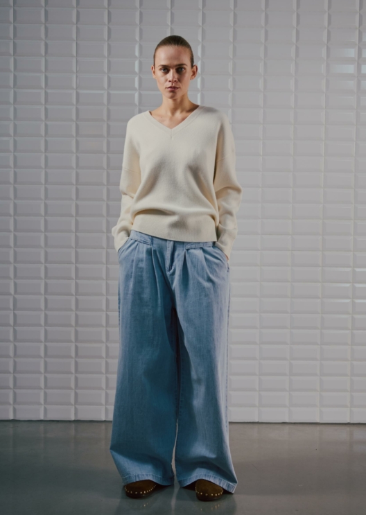 WBLFRANCISCA WIDE DENIM PANT