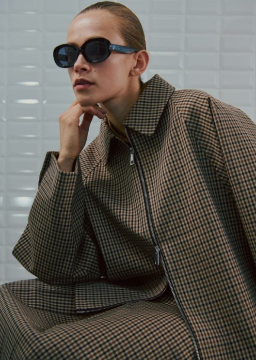 WBLJACKIE CHECKED JACKET