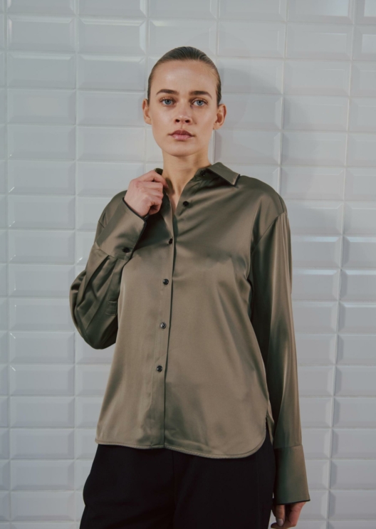 WBLLUNA SATEEN LS SHIRT